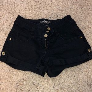 High waisted shorts